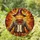 Scarecrow Jack-O'-Lantern Witch Hat Autumn Leaves Pumpkin - Fall Harvest Halloween Decor Stained Glass Suncatcher - 1