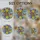Stacked Old Books Stained Glass with Marigolds Tulips Pansies & Mosaic Patterns Gift for Readers Stained Glass Suncatcher - 4