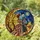 Skeleton Couple Stained Glass Art - Crescent Moon, Bare Tree & Night Sky Star Decor Stained Glass Suncatcher - 1