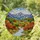 Tiffany Style Mountain River Autumn Trees Landscape Jewel Tones - Nature Lover Gift Stained Glass Suncatcher - 1