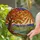 Tiffany Style Autumn Tree Sun Mountain River Landscape Jewel Tone Birds High Contrast Stained Glass Suncatcher - 2