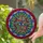 Intricate Ornate Hamsa Hand All-Seeing Eye - Tiffany Stained Glass Jewel Tone Mosaic Stained Glass Suncatcher - 2