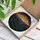 Golden Sun Mountain Sunset Forest Stained Glass - Tiffany Style Landscape Home Decor Stained Glass Suncatcher - 3
