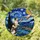 Calico Cat Creation Night Sky Village Moon Stars Stained Glass - Van Gogh Tiffany Art Stained Glass Suncatcher - 1