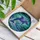 Majestic Dolphin Leaping Ocean Waves Stained Glass - Intricate Tiffany Mosaic Art Stained Glass Suncatcher - 3