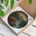 Stained Glass Beaver Mountain River Landscape Artwork - Tiffany Style Evergreen Forest Rapids Stained Glass Suncatcher - 3