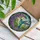 Vibrant Hummingbird Lilac Flowers Tiffany Stained Glass Jewel Tone Garden Mosaic Stained Glass Suncatcher - 3