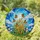 Intricate Jewel-Tone Monarch Butterfly Wheat Field Swirling Sky Stained Glass Art Stained Glass Suncatcher - 1