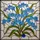 Blue Forget-Me-Not Flowers Stained Glass Tiffany Style Mosaic Window Decor Garden Gift Stained Glass Suncatcher - 5