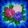 Tiffany Style Stained Glass Hydrangea Flowers - Jewel Tone Magenta Pink Blue Purple Mosaic Art Stained Glass Suncatcher - 5