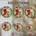 Christmas Stockings Plaid Holly Candy Canes Snowflakes Frosted Ice Holiday Home Decor Stained Glass Suncatcher - 4