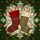 Christmas Stockings Plaid Holly Candy Canes Snowflakes Frosted Ice Holiday Home Decor Stained Glass Suncatcher - 5