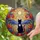 Black Cat Glowing Heart Stained Glass Flowers Tiffany Mosaic Radiant Sun Landscape Stained Glass Suncatcher - 2