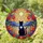 Black Cat Glowing Heart Stained Glass Flowers Tiffany Mosaic Radiant Sun Landscape Stained Glass Suncatcher - 1