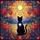 Black Cat Glowing Heart Stained Glass Flowers Tiffany Mosaic Radiant Sun Landscape Stained Glass Suncatcher - 5