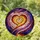 Coiled Heart Spiral Stained Glass - Expanding Arms Geometric Mosaic Jewel Tone Art Stained Glass Suncatcher - 1