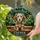 Tan Dachshund Puppy Stained Glass Forever Loved COOPER 2012-2025 Pet Memorial Tribute Stained Glass Suncatcher - 2