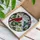 Red Cardinal & Hummingbird Stained Glass Mosaic - Magnolia Tiffany Style Nature Decor Stained Glass Suncatcher - 3