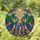 Three Angels Trumpet Star Tiffany Stained Glass Celestial Sky Mosaic Art - Glowing Translucent Jewels Stained Glass Suncatcher - 1