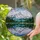 Majestic Snow-Capped Mountain Lake Pine Trees Tiffany Style - Nature Lover Home Decor Gift Stained Glass Suncatcher - 2