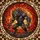Ferocious Snarling Wolf Werewolf Fiery Red Eye Dark Grey Mosaic Tiffany Style Stained Glass Suncatcher - 5