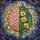 Brain to Flowers Stained Glass - Cerebrum & Botanical Bloom Tiffany Style Art Stained Glass Suncatcher - 5