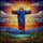 Jesus Christ Christ Redeemer Stained Glass Tiffany Style - Spiritual Home Religious Decor Gift Stained Glass Suncatcher - 5