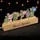 Personalized Acrylic LED Night Light, Grandma's Garden Birth Month Flowers, Custom Floral LED Ligh with Your Name, Christmas Gifts for Mom - 2