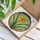 Daffodil Flower Tiffany Stained Glass Mosaic Emerald Green Leaves Glowing Jewel Tones Stained Glass Suncatcher - 3