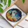 Ghost Witch Hat Black Cat Broom Moon Celestial Night Sky Sunset Stained Glass Panel Stained Glass Suncatcher - 3