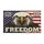 Bald Eagle American Flag 1776-2026 - USA 250th Anniversary Distressed Freedom Art Doormat - 3
