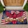 Red Cardinal American Flag 1776-2026 - USA 250th Anniversary Patriotic Commemoration Doormat - 1