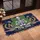 Contemplative Skeleton Patriotic Monstera Leaves 1776-2026 - USA 250th Anniversary Doormat - 4