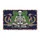 Contemplative Skeleton Patriotic Monstera Leaves 1776-2026 - USA 250th Anniversary Doormat - 3