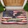 Bald Eagle American Flag 1776-2026 - USA 250 Years of Freedom Independence Day Doormat - 1