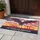 Bald Eagle American Flag 1776-2026 - USA 250th Anniversary Cityscape Fireworks Design Doormat - 5