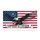 Bald Eagle American Flag 250th Anniversary - 1776-2026 USA Freedom Celebration Doormat - 3