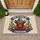 Highland Cow American Flag Cowboy Hat - USA 250 Years of Freedom Patriotic 1776-2026 Doormat - 1
