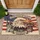 Bald Eagle American Flag Statue Liberty Bell 1776-2026 - USA 250th Anniversary Patriotic Doormat - 1