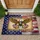 Bald Eagle American Flag Cross 1776-2026 - USA 250 Years of Freedom God Bless America Doormat - 1