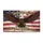 Bald Eagle American Flag 1776-2026 One Nation Under God Rosary Cross - 250th Anniversary Doormat - 3