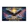 Bald Eagle American Flag We the People - USA 250th Anniversary 1776-2026 One Nation Under God Doormat - 3
