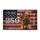 Soldier Minuteman Eagle Distressed American Flag 250th Anniversary (1776-2026) We The People Doormat - 3