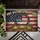 Distressed American Flag 1776-2026 Crown Thorns One Nation Under God 250th Anniversary Doormat - 6