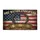 Distressed American Flag 1776-2026 Crown Thorns One Nation Under God 250th Anniversary Doormat - 3