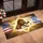 Patriotic Lion Dove Lamb Star of David American Israeli Flag - Unity Peace Symbolism Doormat - 4