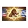 Patriotic Lion Dove Lamb Star of David American Israeli Flag - Unity Peace Symbolism Doormat - 3