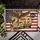 Bald Eagle American Flag Statue of Liberty 1776-2026 USA 250th Anniversary Gift for Veterans Doormat - 6