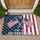 Crossed American Flags 250 Years 1776-2026 - USA 250th Anniversary Patriotic Heritage Doormat - 1