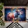 Stained Glass Patriotic Cow Butterfly, Stars & Stripes - USA 250th Anniversary 1776-2026 Doormat - 6